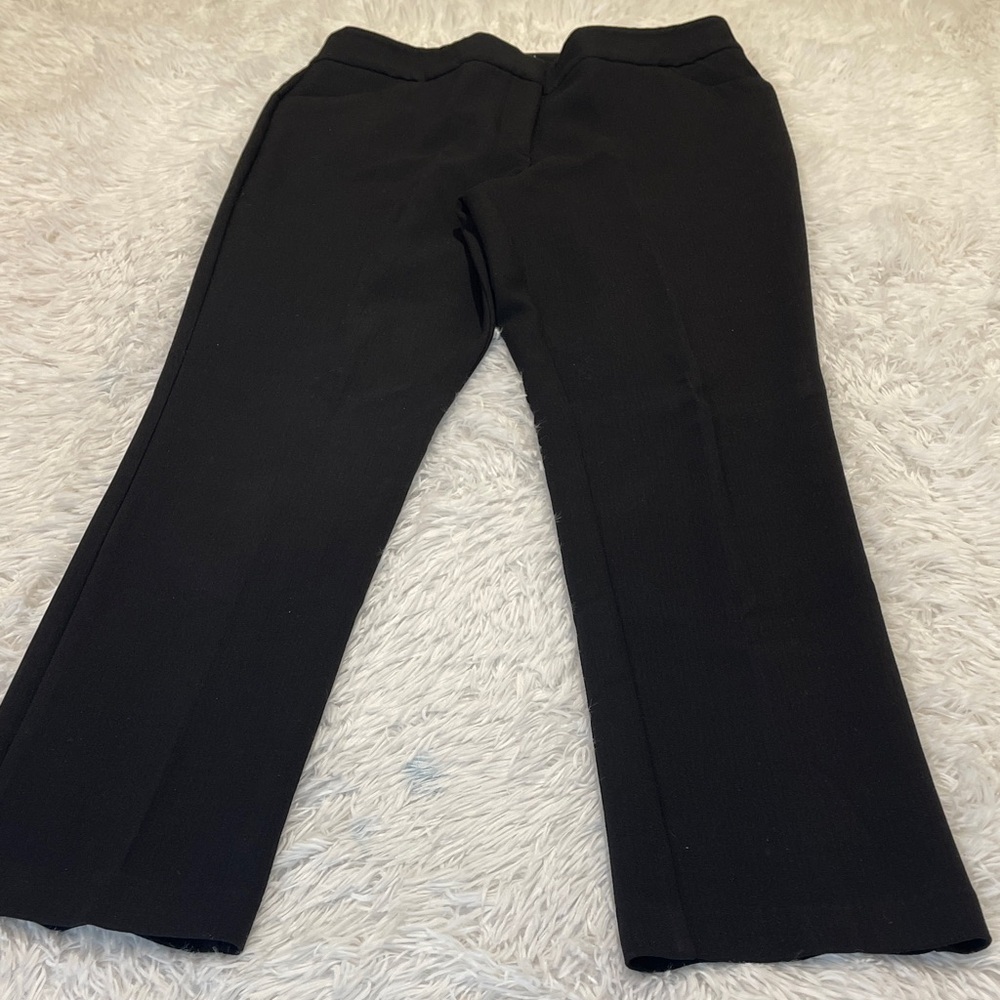 CHARTER CLUB WOMENS Black Pants SIZE 10 STRIGHT LEG